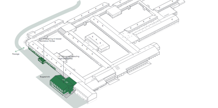 Plantegning - byggeri på Solbjergskolen